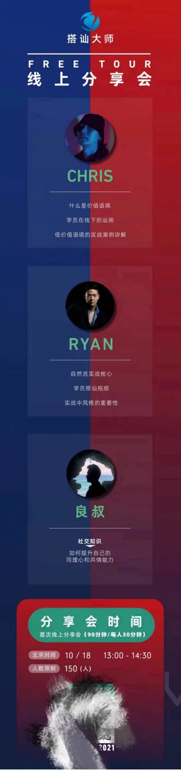 柯李思Chris《红丸线上分享会